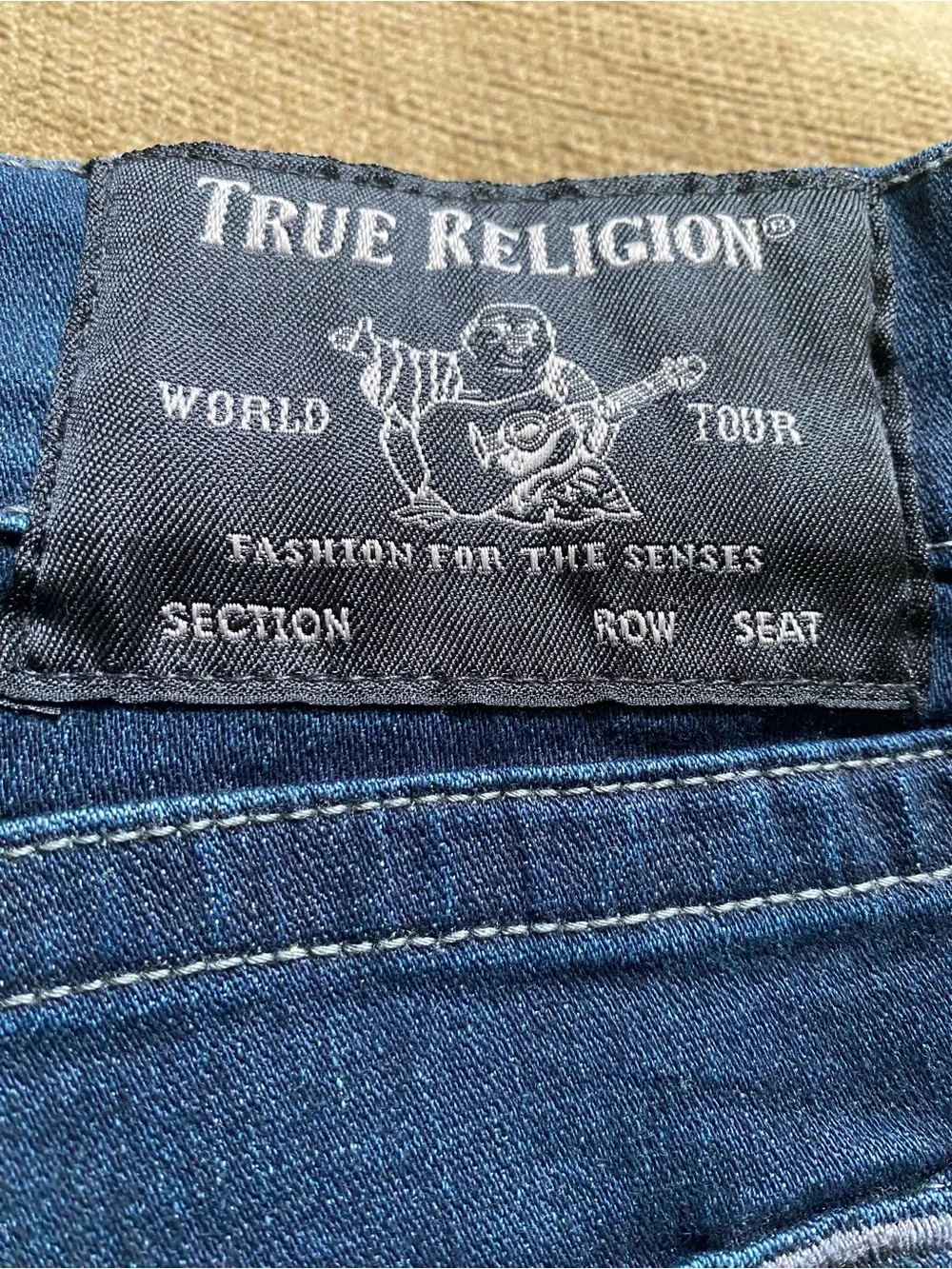 True Religion Men's Indigo Skinny Jeans